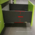 Softación de cierre de cierre Slide Slide Cajón de gabinete de cocina Toba